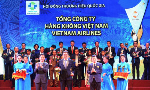 VIETNAM AIRLINES ĐƯỢC VINH DANH THƯƠNG HIỆU QUỐC GIA NĂM 2018