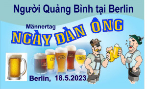 THƯ MỜI THAM GIA NGÀY LỄ ĐÀN ÔNG CÙNG NGƯỜI QUẢNG BÌNH TẠI BERLIN