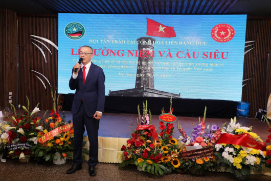 Đại sứ Vũ Quang Minh tại lễ kỷ niệm ngày TBLS 27.7