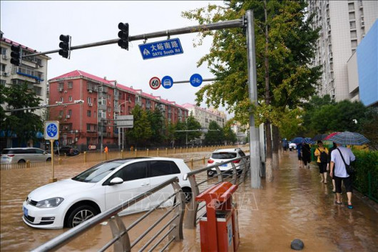 TRUNG QUỐC:  Bắc Kinh ghi nhận lượng mưa kỷ lục trong 140 năm qua