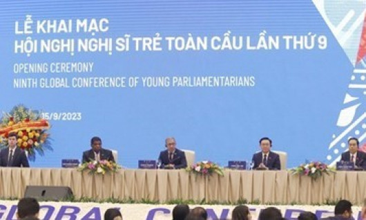 Hội nghị Nghị sỹ Trẻ Toàn cầu lần thứ 9 khai mạc trọng thể tại Hà Nội