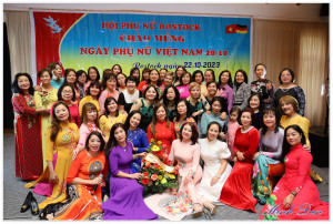 HỘI PN ROSTOCK: Bầu BHC mới nhiệm kỳ 2023-2028 nhân Ngày phụ nữ Việt Nam 20.10 - Ảnh Minh Đan