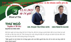 THƯ MỜI: Bà con Teplice CH Séc đến tham gia hội thảo Sống khỏe và đo khám miễn phí do CT Dược Riavira tổ chức