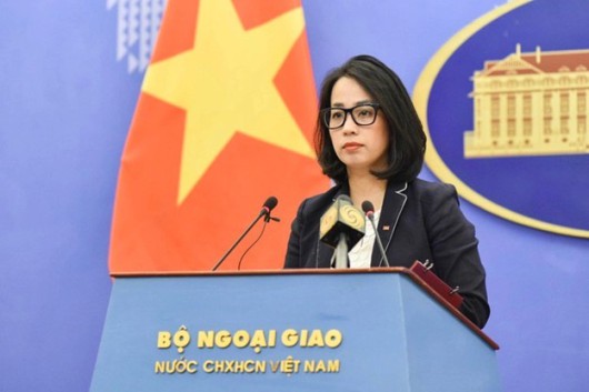 Lời của người phát ngôn Bộ Ngoại giao Việt Nam Phạm Thu Hằng