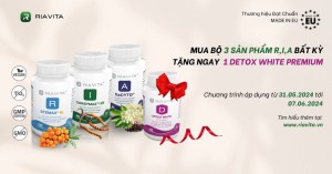 RIAVITA Pharma Ltd. giới thiệu: COMBO CỰC HOT  NHÂN DỊP TRI ÂN SINH NHẬT