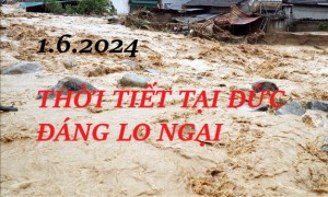THỜI TIẾT TẠI ĐỨC ĐÁNG LO NGẠI: Tình trạng thảm họa do lũ lụt ở miền nam; Điều tồi tệ nhất có thể đang đến.