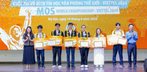 6 thí sinh Việt Nam sẽ tranh tài Vô địch Tin học văn phòng thế giới