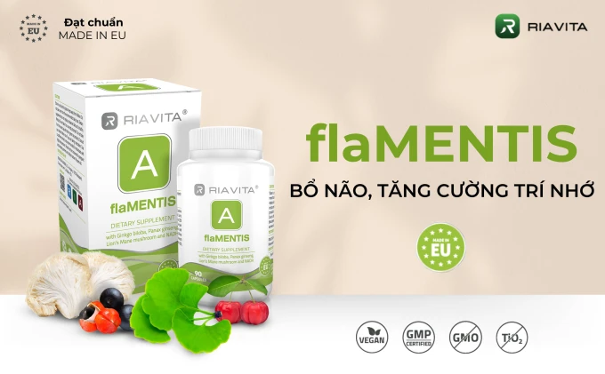 RIAVITA Pharma giới thiệu flaMENTIS – Diện mạo mới của flaMEMO