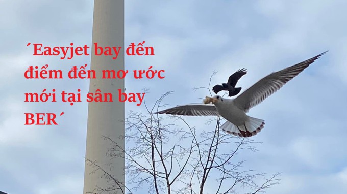 ´Easyjet bay đến điểm đến mơ ước mới tại sân bay BER´