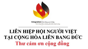 THƯ CÁM ƠN TỪ BCH LIÊN HIỆP HỘI NGƯỜI VIỆT TẠI CHLB ĐỨC