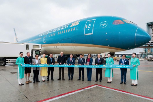 VIETNAM AIRLINES KHỞI HÀNH CHUYẾN BAY THẲNG GIỮA MUNICH VÀ VIỆT NAM (5.10.2024)