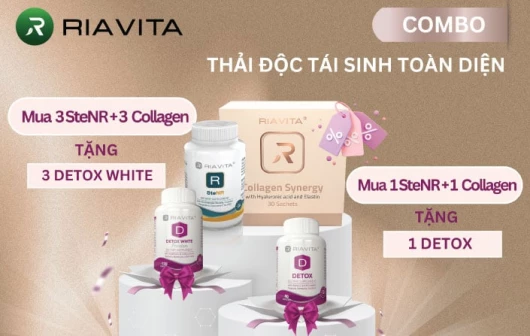 RIAVITA GIỚI THIỆU ƯU ĐÃI THÁNG 7: THẢI ĐỘC TÁI SINH TOÀN DIỆN