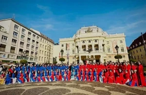 Từ châu Âu, phụ nữ Việt Nam lan tỏa tinh thần 80 năm Quốc khánh