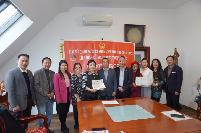 CÁM ƠN TẤM LÒNG VÀNG CỦA NGƯỜI VIỆT TẠI TP ERFURT