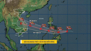 HÀ TĨNH – TP. ĐÀ NẴNG MƯA LỚN, LŨ LÊN CAO TRỞ LẠI. BÃO KALMAEGI THỨ 4 SẼ ĐI VÀO BIỂN ĐÔNG.