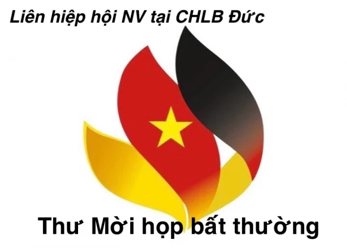 THƯ MỜI THAM DỰ: Hội nghị Liên bang Bất thường trực tiếp và trực tuyến cùng LHHNV tại CHLB Đức