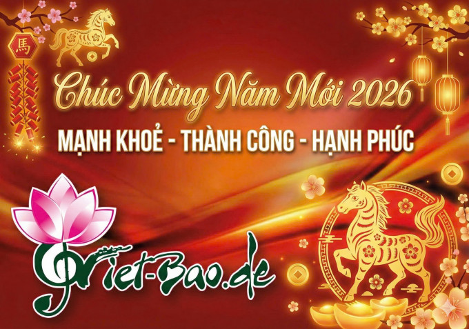 LỜI CHÚC MỪNG NĂM MỚI TỪ VIET-BAO.DE TẠI CHLB ĐỨC
