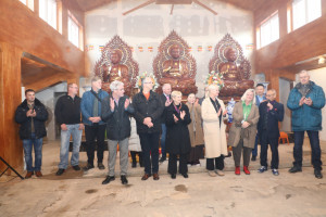 CHÙA ĐỒNG TÂM TRI ÂN CÁC CT XÂY DỰNG HOÀN THÀNH LỢP MÁI (30.11.2025)