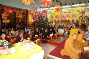 Trang nghiêm Đại lễ mừng năm mới 2026 tại Chùa Đồng Tâm, TP Erfurt Erfurt (Đức).