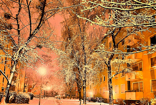 MƯA TUYẾT ĐỎ Ở ĐỨC: Bí ẩn đằng sau hiện tượng thời tiết hiếm gặp