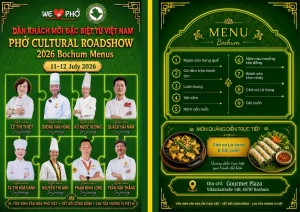 THÔNG BÁO: PHỞ CULTURAL ROADSHOW 2026 – BOCHUM