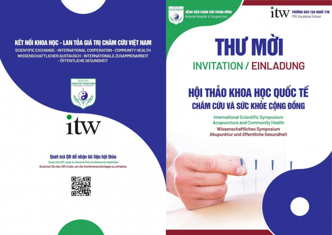 THƯ MỜI HỘI THẢO KHOA HỌC QUỐC TẾ “CHÂM CỨU VÀ SỨC KHỎE CỘNG ĐỒNG”