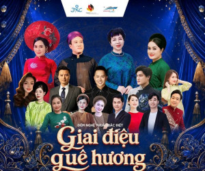 THÔNG BÁO: MỜI QUÝ KIỀU BÀO THAM DỰ ĐÊM NGHỆ THUẬT ĐẶC BIỆT "GIAI ĐIỆU QUÊ HƯƠNG" - Mang hồn Việt đến Berlin – Gìn giữ bản sắc, kết nối tình quê giữa lòng châu Âu