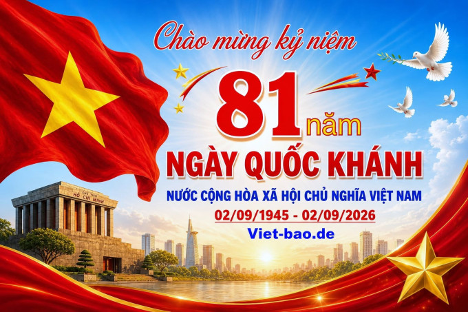CHÀO MỪNG QUỐC KHÁNH 2/9/2026  MỪNG ĐẤT NƯỚC – NHỚ QUÊ HƯƠNG – TỰ HÀO NGƯỜI VIỆT