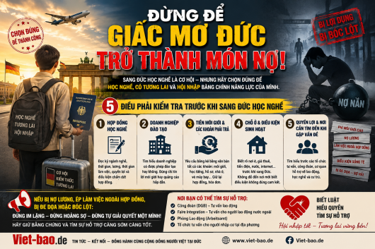 ĐỨC VỪA ĐƯA TIN CẢNH BÁO: “ĐI HỌC NGHỀ” HAY BỊ BÓC LỘT?