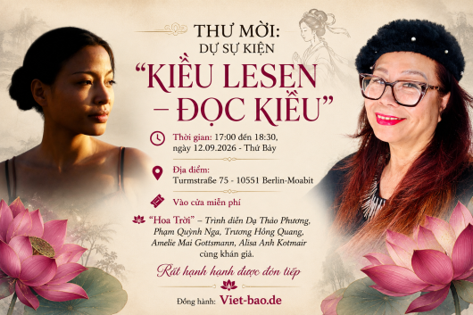 THƯ MỜI: DỰ SỰ KIỆN “KIỀU LESEN – ĐỌC KIỀU” GIỮA LÒNG BERLIN