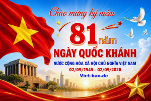 CHÀO MỪNG QUỐC KHÁNH 2/9/2026  MỪNG ĐẤT NƯỚC – NHỚ QUÊ HƯƠNG – TỰ HÀO NGƯỜI VIỆT