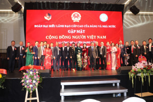 ĐOÀN CÁN BỘ CẤP CAO VN GẶP GỠ CỘNG ĐỒNG VIỆT (Lời phát biểu của Đại diện CĐ)